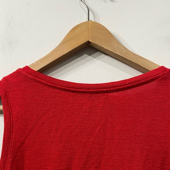 Wilfred Free Aritzia Red Tank Top Oversized size S - Picture 5 of 8